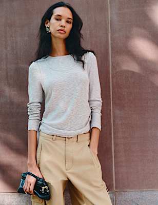 Double Layer Ruched Side Top