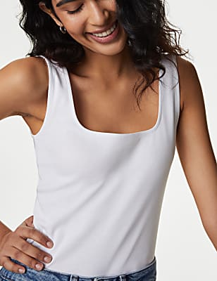 Pure Cotton Fitted Vest