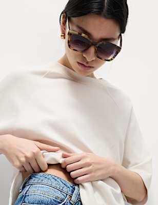 Pure Cotton Relaxed Boxy T-Shirt