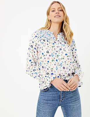 Floral Print Blouse