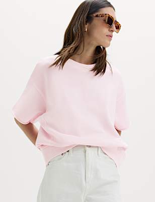 Pure Cotton Garment Dye Sweatshirt