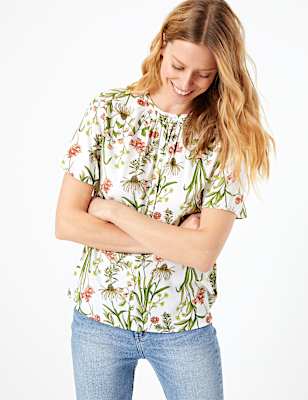 Printed Woven Blouse