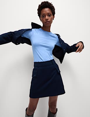 Cosy Crew Neck Slim Fit Top