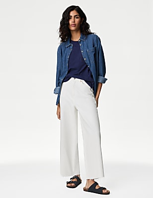 Embroidered Pure Cotton T-Shirt