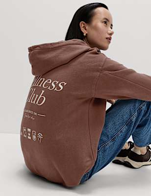 Pure Cotton Graphic Hoodie