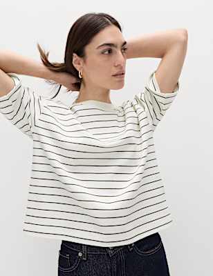 Pure Cotton Heavyweight Boxy T-Shirt