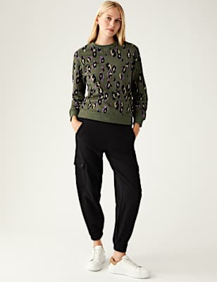 Cotton Rich Printed Sweatshirt