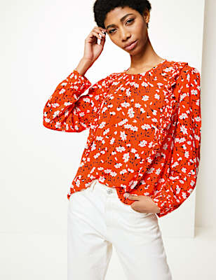 Floral Print Blouse
