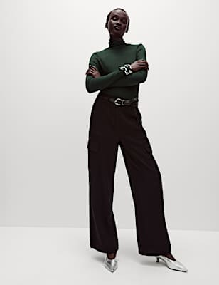 Cosy Funnel Neck Slim Fit Top