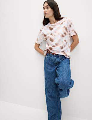 Cotton Modal Blend Printed T-Shirt