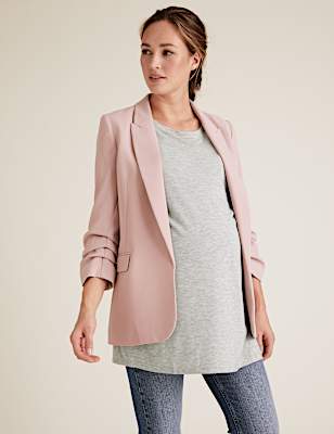 Maternity Relaxed Long Sleeve Top