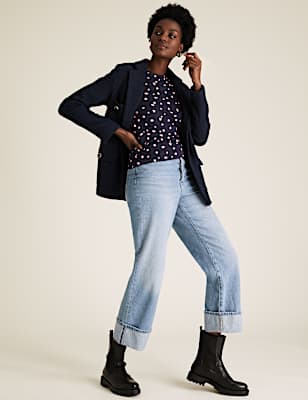 Pure Cotton Printed Regular Fit Top