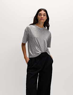 Metallic Shimmer T-Shirt