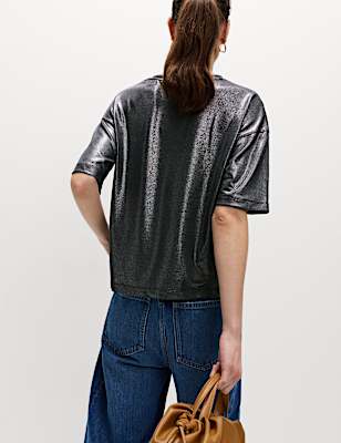 Metallic Shimmer T-Shirt