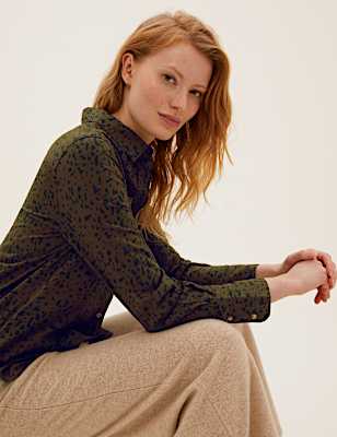 Pure Cotton Striped Regular Fit Shirt