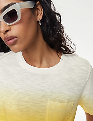 Pure Cotton Ombre T-Shirt