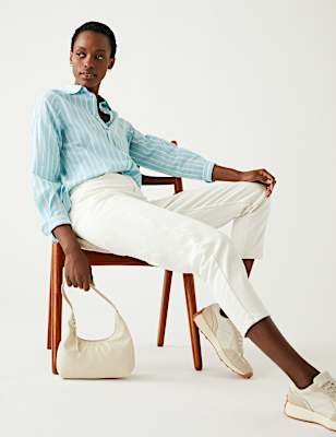 Pure Cotton Striped Regular Fit Shirt