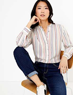 Striped Longline Shirt