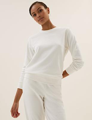 The Cotton Rich Crew Neck Sweatshirt