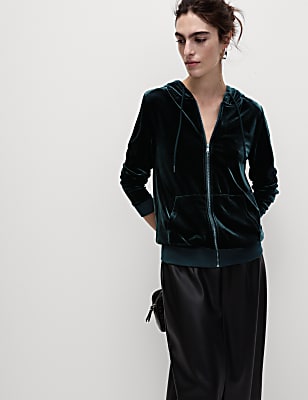 Velour Hoodie