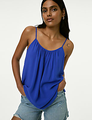 Shoulder Straps Fitted Cami Top