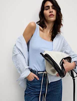 Square Neck Vest Top