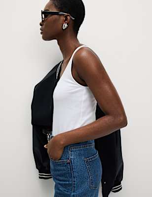 Square Neck Vest Top