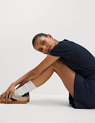 Cotton Rich Ribbed Slim Fit T-Shirt