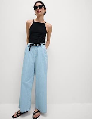 Cotton Rich Racer Neck Vest