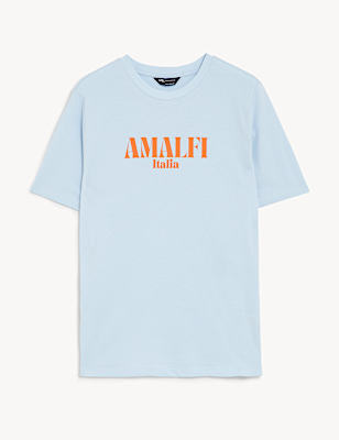 Pure Cotton Printed Everyday Fit T-Shirt