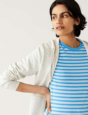 Pure Cotton Striped Everyday Fit T-Shirt