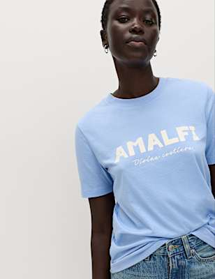 Pure Cotton Graphic T-Shirt