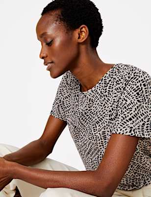 Printed Relaxed Fit T-Shirt