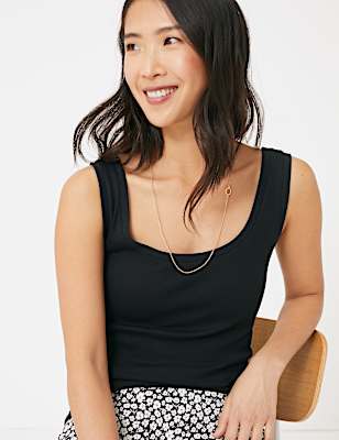 Pure Cotton Regular Fit Vest Top