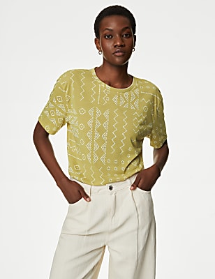 Printed Relaxed T-Shirt