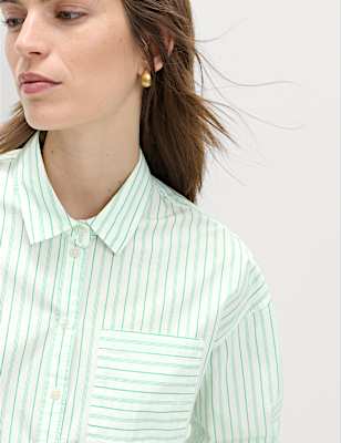 Pure Cotton Striped Shirt