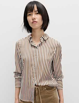 Printed Collared Shirt
