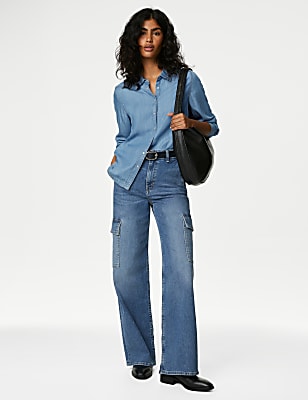 Pure Lyocell&trade; Collared Shirt