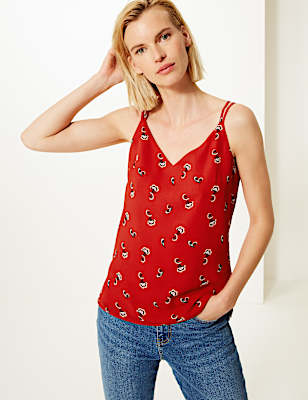 Printed Camisole Top