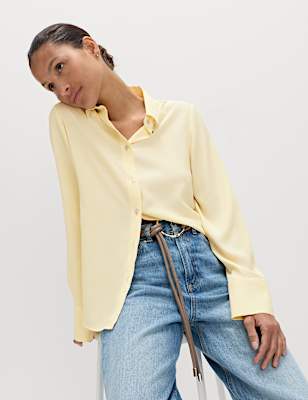 Collared Button Through Shirt