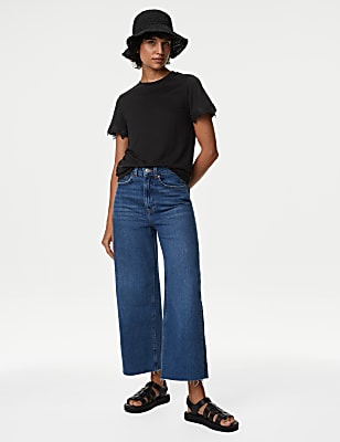 Jersey Lace Detail T-Shirt