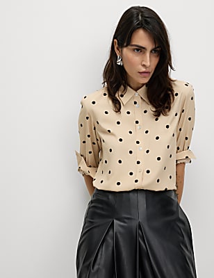 Printed Collared Shirt