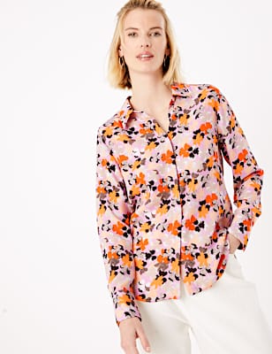 Floral Long Sleeve Shirt