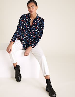 Floral Long Sleeve Blouse