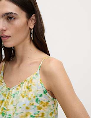 Lyocell Rich Printed Cami Top