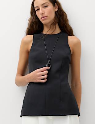 Waisted Shell Top