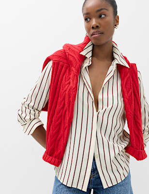Printed Collared Shirt