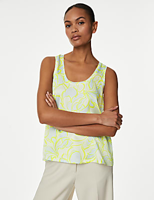 Printed Regular Fit Cami Top