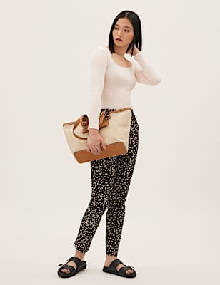 Square Neck Long Sleeve Top