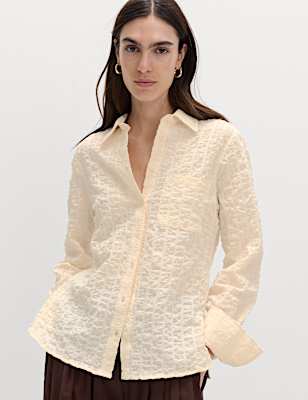 Cotton Rich Textured Shirt